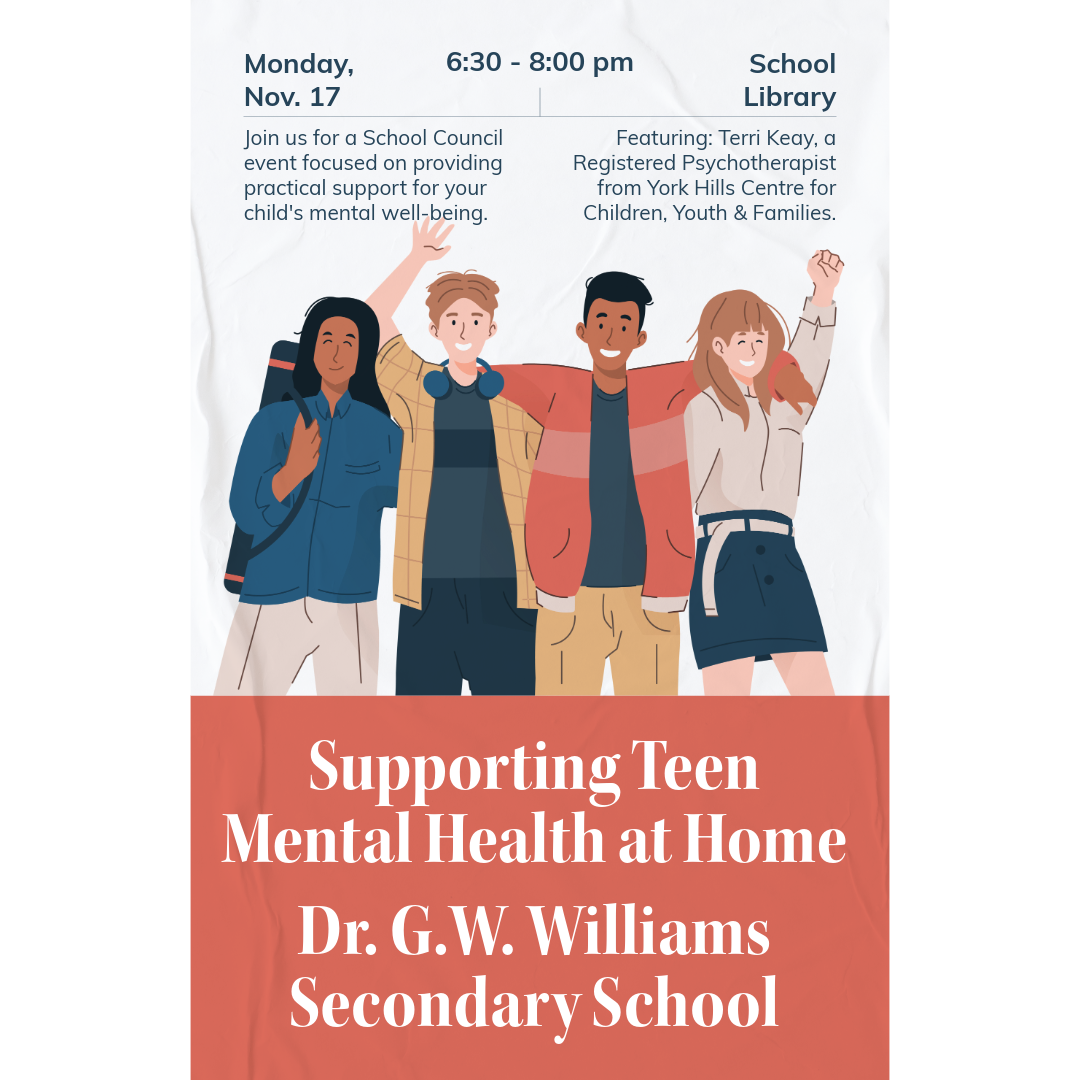 Students standing together - Supporting Teen Mental Health Monday Nov 17, 2025